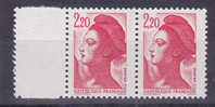 VARIETE  TYPE LIBERTE  NEZ FRACTURE TENANT A NORMAL   NEUFS LUXES - Unused Stamps