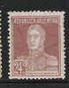 M896.-.ARGENTINIEN / ARGENTINA.- 1923.- MICHEL  # : 277 , MNG - GENERAL SAN MARTIN - Neufs