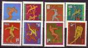 R3288 - POLOGNE POLAND Yv N°1531/38 ** Sport - Ungebraucht