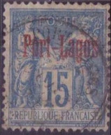 ⭐ Port Lagos - YT N° 3 - Oblitéré - 1893 ⭐ - Sonstige & Ohne Zuordnung