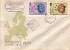 1964  SPACE - RICCIONE   2v.-   FDC  BULGARIA / Bulgarie - Ungebraucht