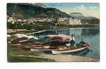 OLD FOREIGN 2751 - SUISSE SWISS SWITZERLAND - ST. MORITZ-DORF BOATS BATEAUX GROS PLAN - St. Moritz