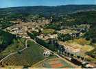 CPSM. SALERNES .VUE PANORAMIQUE AERIENNE. DATEE 1997. - Salernes