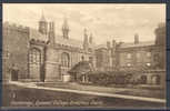 United Kingdom England Cambridgeshire Cambridge Queen´s College Erasmus Court Old Postcard Mint - Cambridge