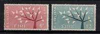 IRELAND 1962 EUROPA CEPT SET MNH - 1962