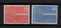 SWITZERLAND 1957 EUROPA CEPT SET MNH - Ongebruikt