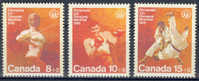 Canada 1975 Mi. 602-04 Olympic Games Fencing Boxing Judo MNH - Nuovi