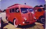 GB POMPIERS CAMION VEHICULE 9 FIRE VAN OLD VERY RARE SUPERBE - Feuerwehr