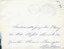 MAROC MOROCCO LETTRE RABAT CHELLAH 17/04/1958 + CACHET HOPITAL MARIE FEUILLET POUR CASABLANCA - Covers & Documents