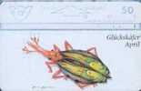 # AUSTRIA 138 Gluckskafer April - Insecte - 50 Landis&gyr 04.96 Tres Bon Etat - Autriche