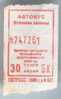 Kazakhstan, Ust-Kamenogorsk: One-way Bus Ticket (11) - Wereld