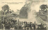 SAINT JEAN DU DOIGT  -  Le Feu De La St Jean Au Pardon - Circulé 1905 - Saint-Jean-du-Doigt