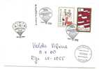 LATVIA - Airbalon Post + Airbalon Fest - Real Post  + Special Cacels - Sonstige (Luft)