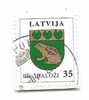 Latvia - 2009  Frog  Used Stamp Chanet Rond - Ranas
