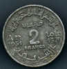 2 Francs Maroc 1370 Alu (1951) Ttb - Morocco