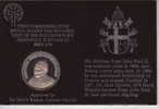 COFFRET PIECE ARGENT JEAN PAUL II EN GRANDE BRETAGNE 1982 - Maundy Sets & Commémoratives
