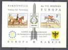 GERMANY EUROPA SPACE TOPIC, PRIVATE SOUVENIR SHEET 1961 NH - 1961