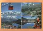 F588 Engadin Multi-vues De St Moritz. Trachten. Cachet 1960 Vers Digne - Sankt Moritz