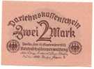 GERMANY - 2 MARK 1922 - NEUF / UNC - Pick 62 - 2 Mark