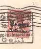 Kasteel  Van Herzele 1916 -Belgien Deutsches Reich Perf10c  Met POSTPRUFUNGSSTELLE Stempel Gent - OC26/37 Etappengebiet