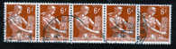 FRANCE   1957  -  Y&T  1115  -  Moissonneuse, 6 F Brique-orange   -  Oblitérés - 1957-1959 Reaper