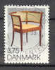Denmark 1991 Mi. 1007  3.50 Kr Customs Art Gebrauchskunst Stuhl Chair Hans J. Wegener Deluce Cancel !! - Gebraucht