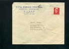 F992 STORIA POSTALE COVER LUOGOTENENZA L. 2 ISOLATO DA MILANO 10-1-46 A PALERMO - Poststempel