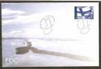 Finland 2002 National Flag Map Island View FDC # 8037 - Covers