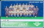 # UK_BT BTC181 EURO 96 Football England Squad 20 Landis&gyr   Tres Bon Etat - Autres & Non Classés