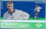 # UK_BT BTC177 EURO 96 Football Alan Shearer 20 Landis&gyr   -sport,football-  Tres Bon Etat - Autres & Non Classés
