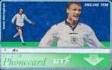 # UK_BT BTC176 EURO 96 Football Teddy Sheringham 20 Landis&gyr  -sport,football-   Tres Bon Etat - Other & Unclassified