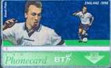 # UK_BT BTC174 EURO 96 Football David Platt 20 Landis&gyr   -sport,football-  Tres Bon Etat - Other & Unclassified