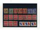 - ENSEMBLE DE TIMBRES DE FRANCE . FRANCHISE MILITAIRE - Timbres De Franchise Militaire