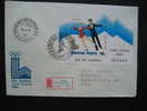 Ungarn 1979, Olymp. Winterspiele Lake Pacid 1980 Block Mi 140A FDC - Winter 1980: Lake Placid