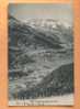 F741 GR St Moritz Bad Und Dorf. See. Cachet Silvaplana 1908 Vers Lyon, Timbre Manque. - Saint-Moritz