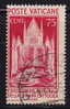 VATICAN 1936  Exposition Internationale De La Presse Catholique 0,75L Oblitéré - Used Stamps