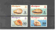 (S1266) ANTIGUA, 1972 (Sea Shells). Complete Set. Mi ## 277-280. MNH** - 1960-1981 Autonomía Interna