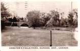 Dundas Ontario - Webster's Falls Park - Photo Véritable - 1952 - Circulée Used - Sonstige & Ohne Zuordnung