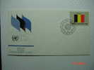 402  BELGIUM BELGIQUE BELGIE BELGICA    FLAG SERIES  FDC UNITED NATIONS YEAR 1983 OTHERS IN MY STORE - Covers