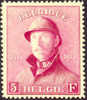 Belgium #136 Mint Hinged 5fr King Albert I From 1919 - 1919-1920 Trench Helmet
