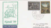 Vatican-1999 Christmas On Cover Sent To Australia - Neufs