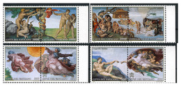 1994 - VATICANO - VATIKAN - Sass. 975/982 - Restauro Cappella Sistina -  Stamps Mint - - Ongebruikt