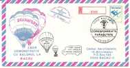 ROMANIA Enveloppe / Cover VOL BALLON BACAU Cachet Special - Andere (Lucht)