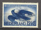 Netherlands 1953 Mi. 630 Bijzondere Vluchten Airmail Flugpostmarke Sonderflüge Bird Raven Rabenkrähe Corvus Corone MLH - Luftpost