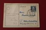 1947 MARCOPHILIE LETTRE ENTIER POSTAUX DE MEISSEN ALLEMAGNE GERMANY DEUTCHE POST  HEIN V. STEPHAN  POSTKARTE P/ BERLIN - Otros & Sin Clasificación