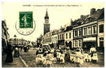 M 633 / CPA   BAPAUME  (62)    LA PROCESSION DE NOTRE DAME DE PIETE SUR LA PLACE FAIDHERBE - Bapaume