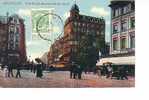 1911 Bruxelles : Entrée Du Boulevard Du Nord Colorisée, Animée - Avenues, Boulevards