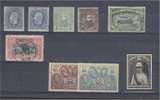 BELGIAN CONGO, GROUP 10 STAMPS HINGED / USED - Neufs