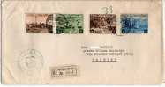 28.12.1955  - SOMALIA  - A.F.I.S. -  Cent. . 0,45 + 0,30 + 0,25 + 1,20 - RACCOMANDATA - Somalie (AFIS)