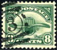 US C4 Used 8c Airmail Of 1923 - 1a. 1918-1940 Afgestempeld